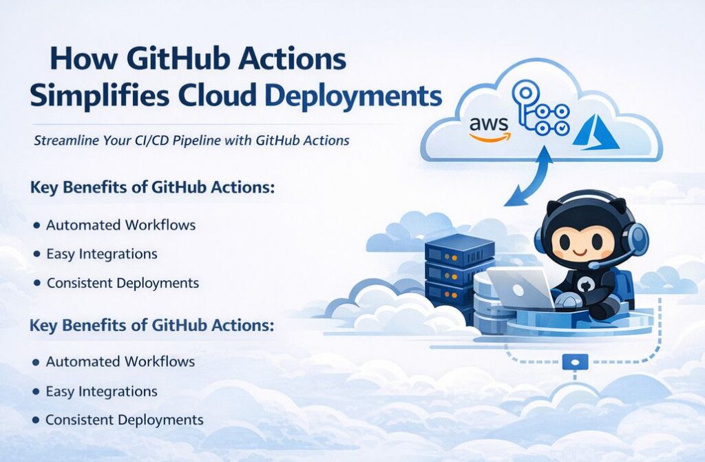 how GitHub Actions simplifies cloud deployments